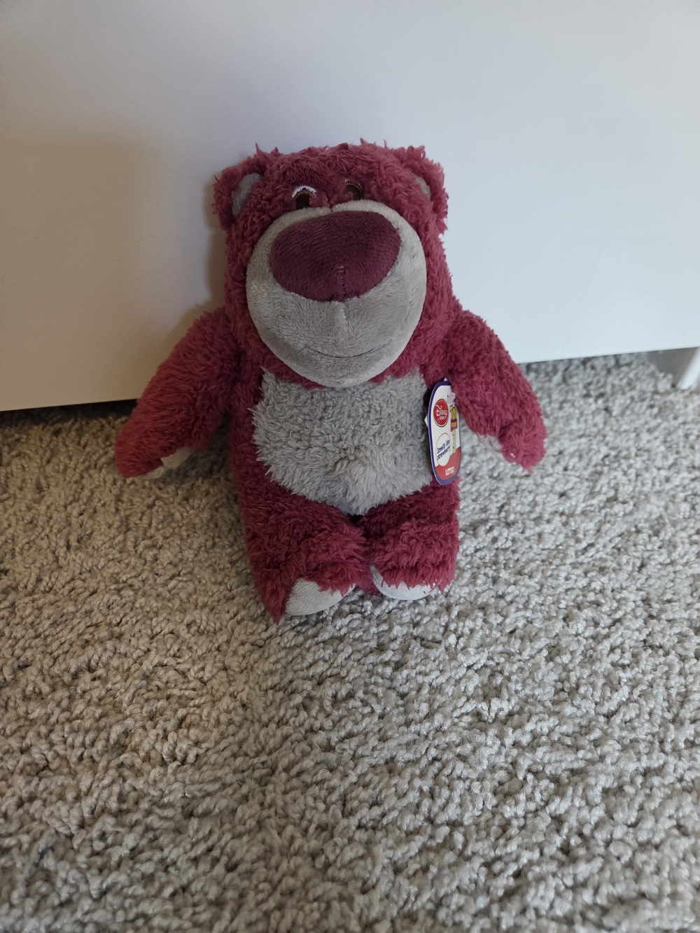 Toy Story Plush Lotso Scented Bear Stuffed Toy - Soft Cuddly Kids Toy